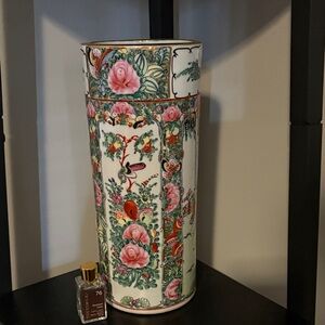 Floral Porcelain Vase - Multicolor